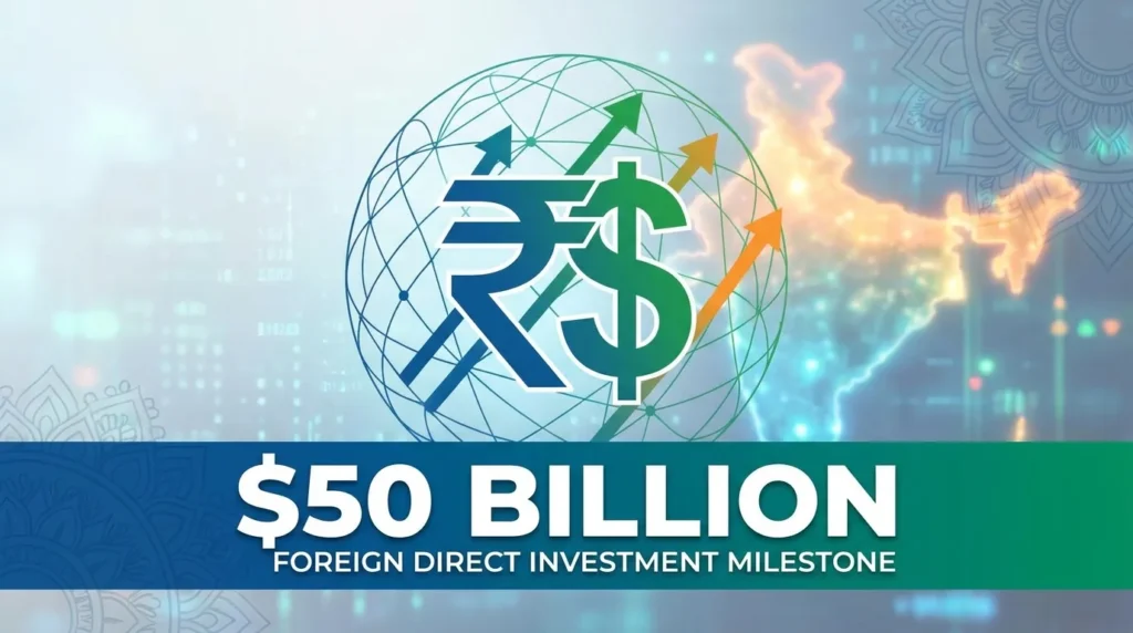 India’s FDI Hit $50 Billion: What’s Driving the Growth?