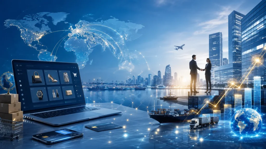 Online Marketplace and FDI