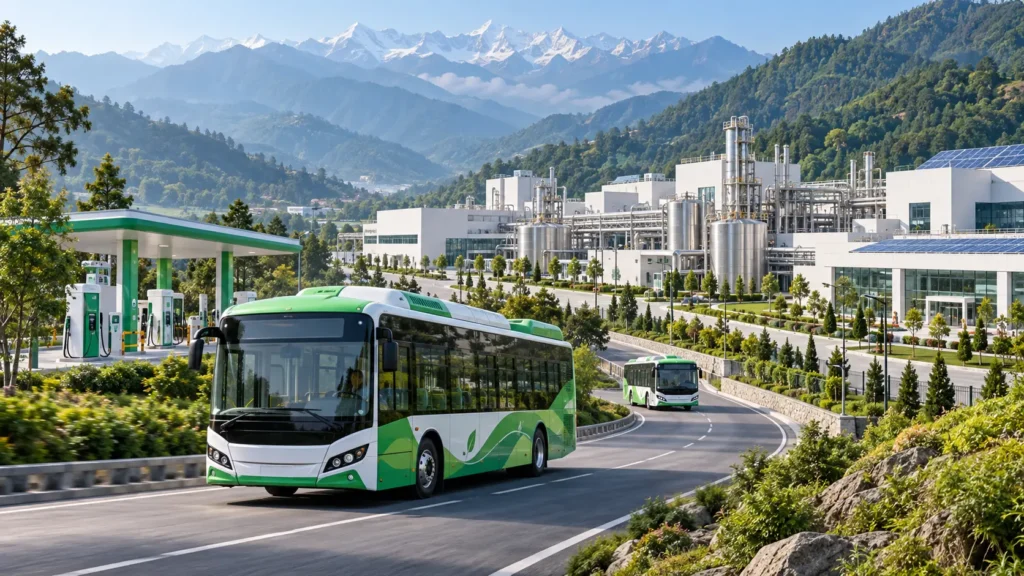 Green Hydrogen Buses