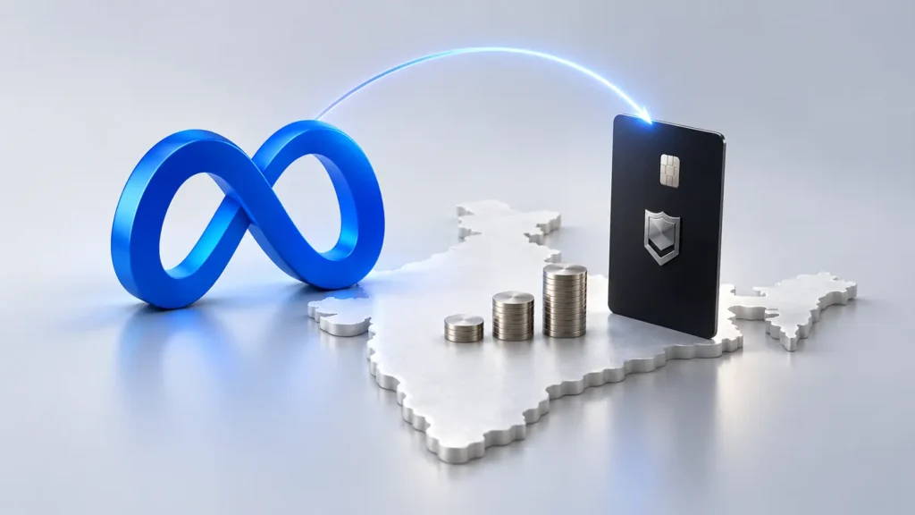 Blue infinity, black card, and India platform